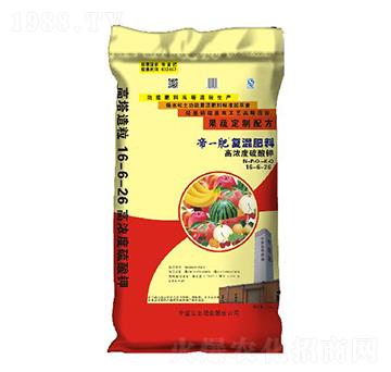 果蔬定制高濃度硫酸鉀復混肥料16-6-26-帝一肥-帝益肥