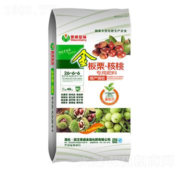 板栗、核桃專用肥料26-6-6-美盛金瑞