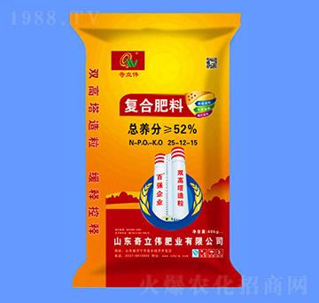 高塔造粒復合肥料25-12-15-奇立偉