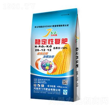 穩(wěn)定性復合肥料26-12-12-澆雨露-開門子