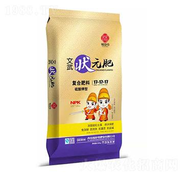 硫酸鉀型復合肥料17-17-17-文武狀元肥-中農(nóng)美盛