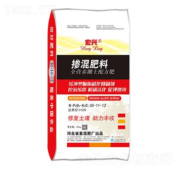 測土配方摻混肥料30-11-12-宏興