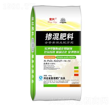 測(cè)土配方摻混肥料27-14-14-宏興