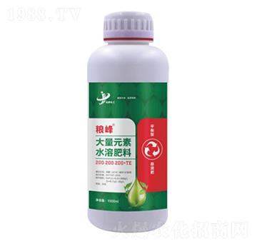 平衡型懸混肥大量元素水溶肥料200-200-200+TE 糧峰 金牌化工