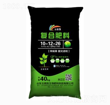 40kg復合肥料10-12-26-玉霖凱生物