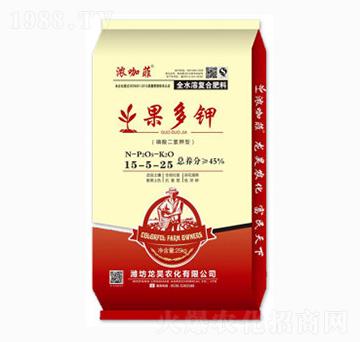 全水溶復合肥料15-5-25-果多鉀-龍昊肥業(yè)