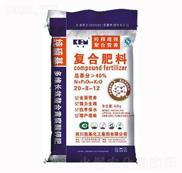 40kg復(fù)合肥料20-8-12-凱基