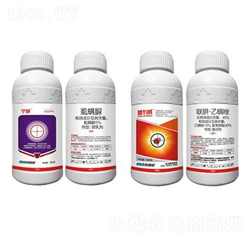 5%虱螨脲（含柑橘紅蜘蛛專(zhuān)用助劑）+45%聯(lián)肼·乙螨唑-寧缺+迪卡威-科利農(nóng)