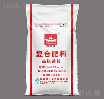 高塔氯基復合肥料22-8-10-海德曼-三寧化工