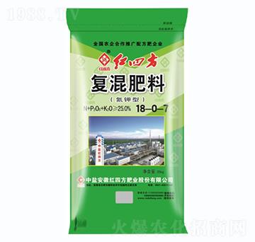 氯基氮鉀型復混肥料18-0-7-紅四方