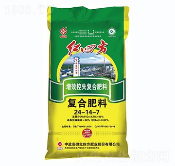 增效控失復合肥料24-14-7-紅四方