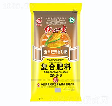 玉米專用控失復(fù)合肥料28-6-6-紅四方