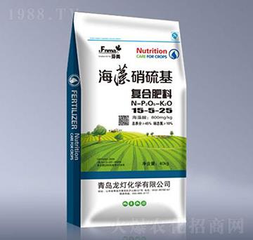 海藻硝硫基復(fù)合肥料15-5-25-芬美-龍燈