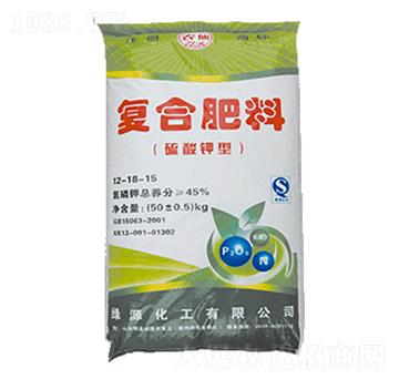 硫酸鉀型復(fù)合肥料12-18-15-綠源生態(tài)