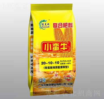 玉米專用免追施海藻酸緩釋型復(fù)合肥料20-10-10-小蠻牛-龍美施