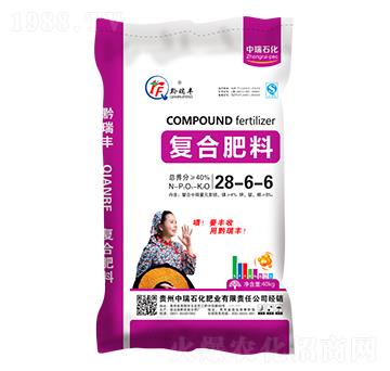 玉米適用復(fù)合肥料28-6-6-中瑞石化