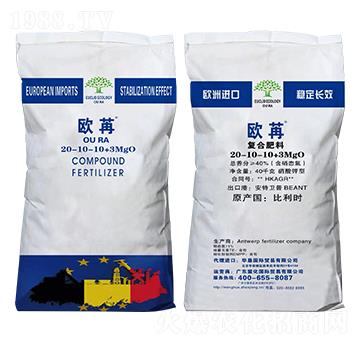 硝酸鉀型復(fù)合肥料20-10-10+3MgO-歐苒-盟化國(guó)際
