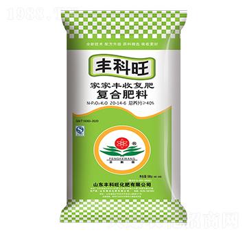 家家豐收復合肥料20-14-6-豐科旺-施可豐