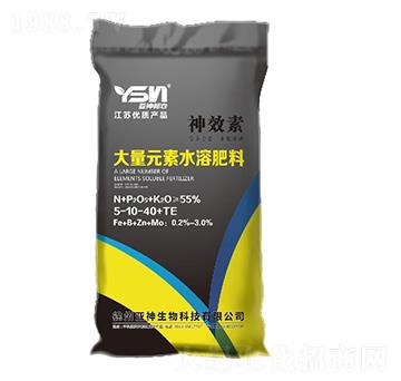 大量元素水溶肥料5-10-40+TE-神效素-艾美農