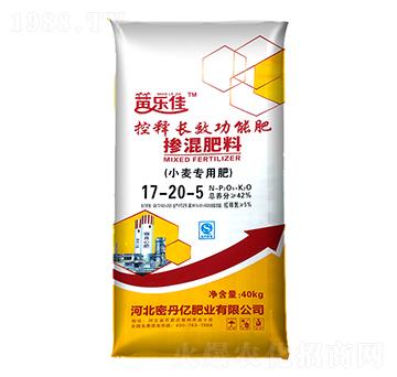 小麥專用控釋長(zhǎng)效功能摻混肥料17-20-5-密丹億