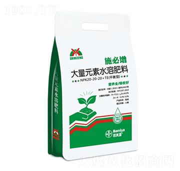 平衡型大量元素水溶肥料20-20-20+TE-施必增-芭米亞