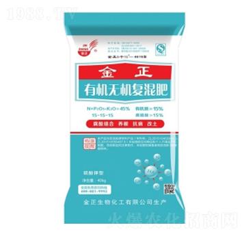 腐植酸有機(jī)無機(jī)復(fù)混肥料15-15-15-金正生物