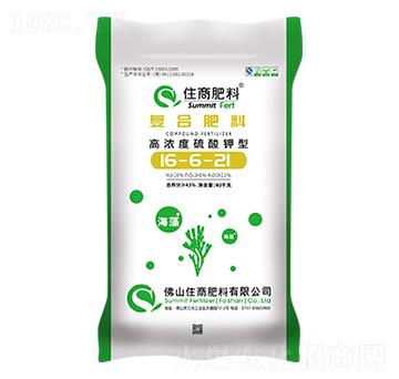 脲醛緩釋復合肥料16-6-21-住商肥料