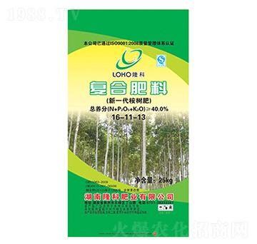 隆科牌復合肥（新一代桉樹肥）16-11-13-隆科農(nóng)資