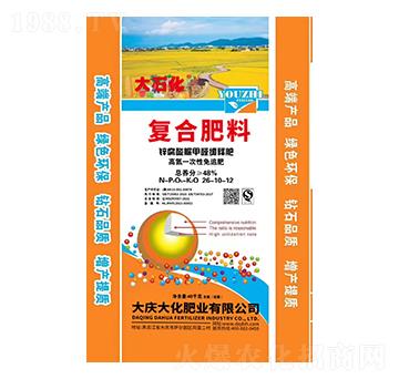 鋅腐酸脲甲醛緩釋復合肥料26-10-12-大慶大化