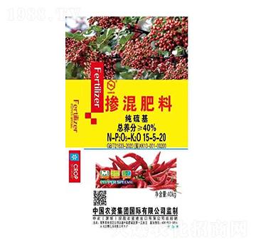 純硫基摻混肥料15-5-20-中農農資