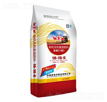小麥專(zhuān)用海藻寡糖型有機(jī)無(wú)機(jī)復(fù)混肥料18-16-6-歌利洋
