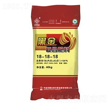 含腐植酸復合肥料18-18-18-黑金-紅四方