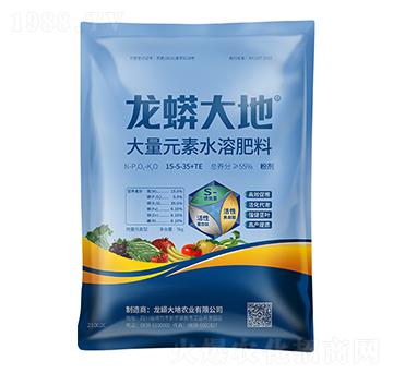 大量元素水溶肥料15-5-15+TE-龍蟒磷化工