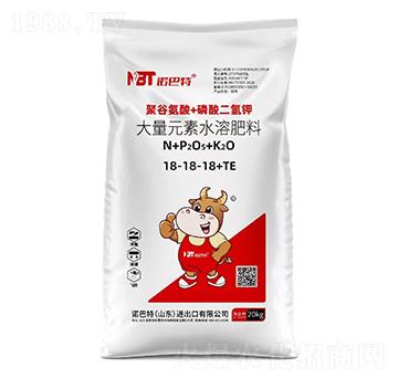 大量元素水溶肥料18-18-18+TE-諾巴特
