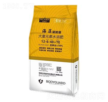 大量元素水溶肥料12-6-40+TE-海藻藍(lán)能量-特萊爾-中農(nóng)