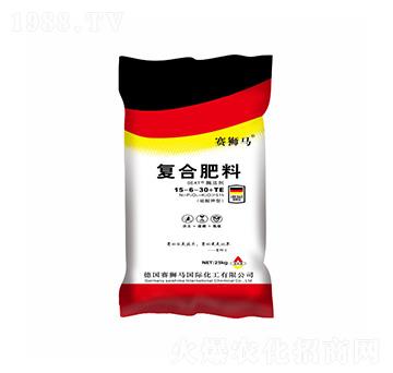 硫酸鉀型復合肥料15-6-30+TE-賽獅馬-凱美佳肥業(yè)
