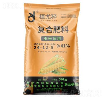 50kg玉米適用復(fù)合肥料24-12-5-植尤粹-華強(qiáng)化工集團(tuán)