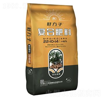 花生適用復(fù)合肥料22-10-14-好方子-華強(qiáng)化工集團(tuán)