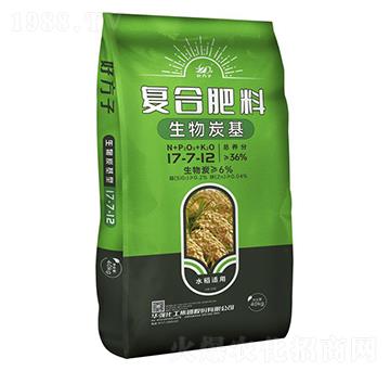 水稻適用生物炭基復合肥料17-7-12-好方子-華強化工集團