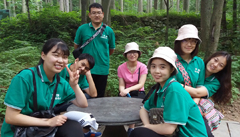 小伙伴徜徉山水間，感受清風(fēng)徐來！